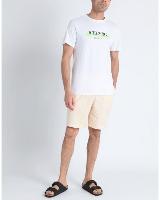 Iceberg White T-shirt for men