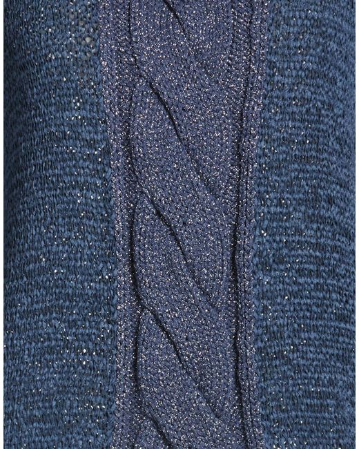 D.exterior Blue Sweaters