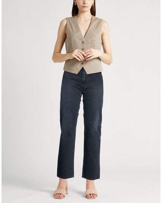 Totême  Blue Charcoal Jeans Cotton