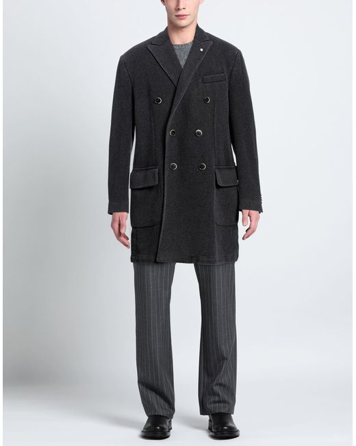 Manteau long L.b.m. 1911 pour homme en coloris Black