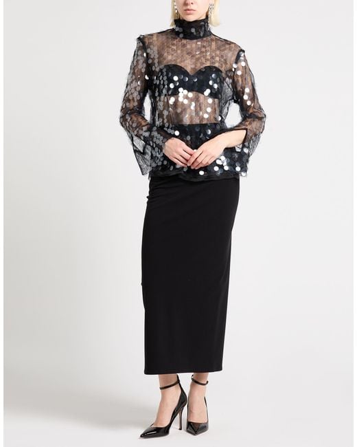 Semicouture Blue Top Polyester