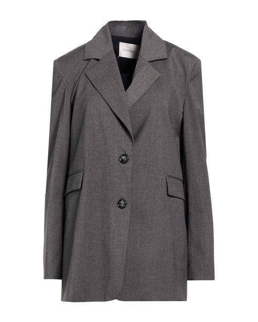 Manila Grace Gray Blazer
