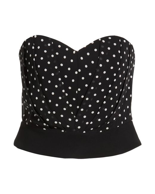 FABRIZIA DEA Black Top Polyester