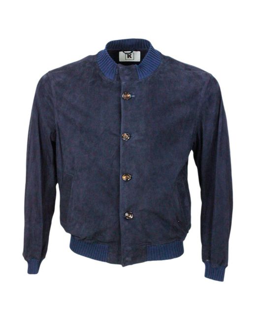 Veste et Blouson KIRED pour homme en coloris Blue