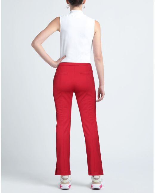 Karl Lagerfeld Red Trouser