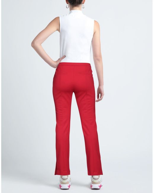 Karl Lagerfeld Red Hose