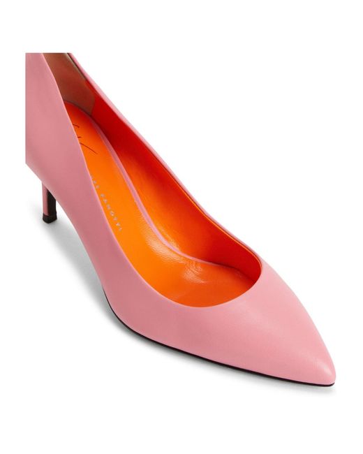 Zapatos Lucrezia con tacón de 70mm Giuseppe Zanotti de color Pink