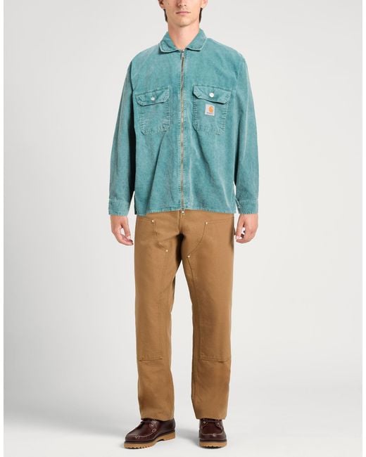 Carhartt Blue Jacket Cotton for men
