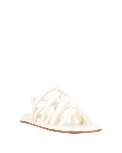 Officine Creative White Sandals Leather