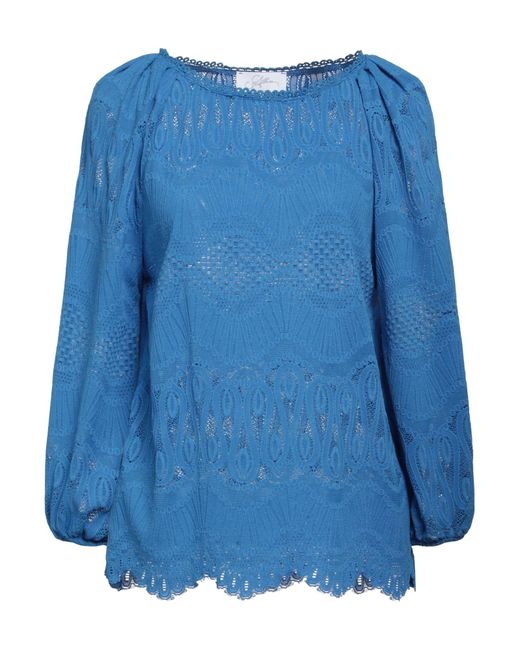 Soallure Blue Azure Top Polyamide, Elastane