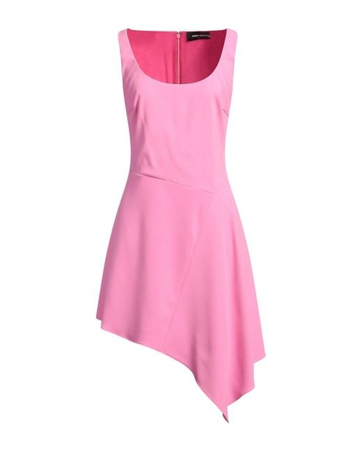 DSquared² Pink Mini Dress Polyester, Elastane