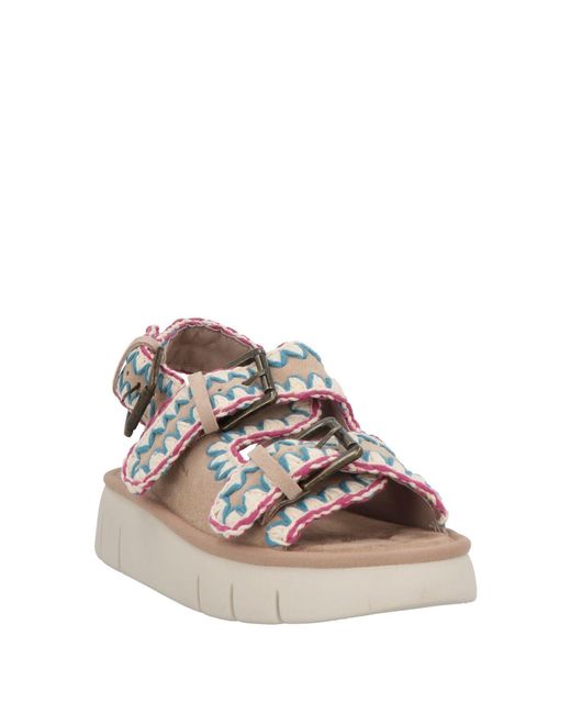 Mou Gray Sandals