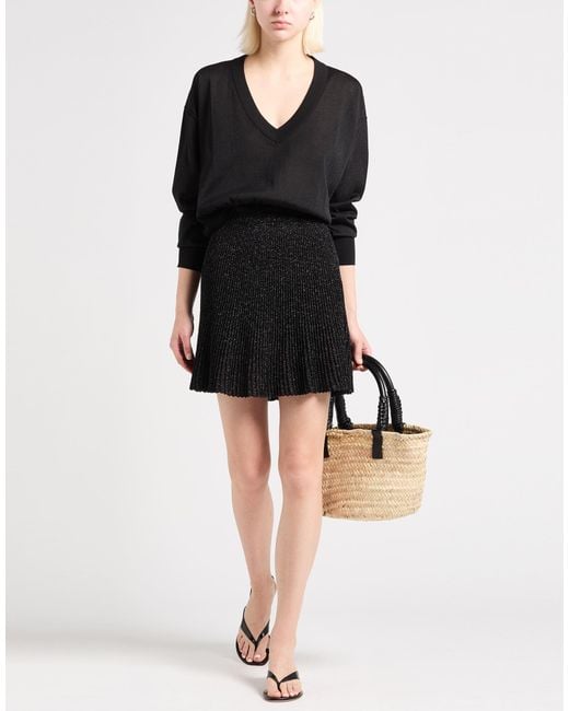 Akep Black Mini Skirt