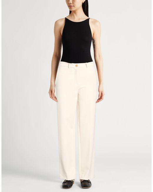 Alysi White Pants