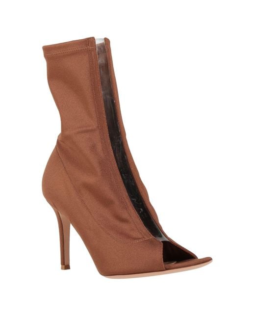 Gianvito Rossi Brown Ankle Boots