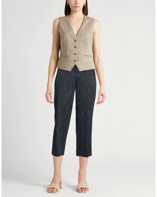 PT Torino Blue Midnight Pants Virgin Wool, Viscose, Elastane