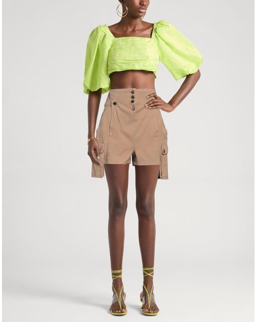 Elisabetta Franchi Natural Shorts & Bermudashorts