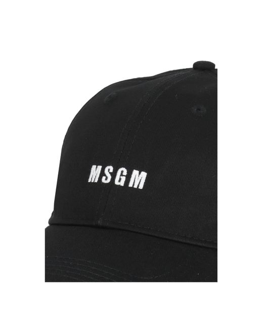 Chapeau MSGM pour homme en coloris Black