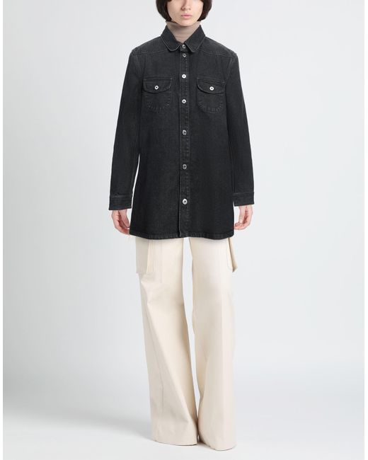 Off-White c/o Virgil Abloh Black Denim Outerwear Cotton for men