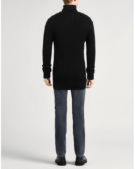 Siviglia Rollkragenpullover in Black für Herren
