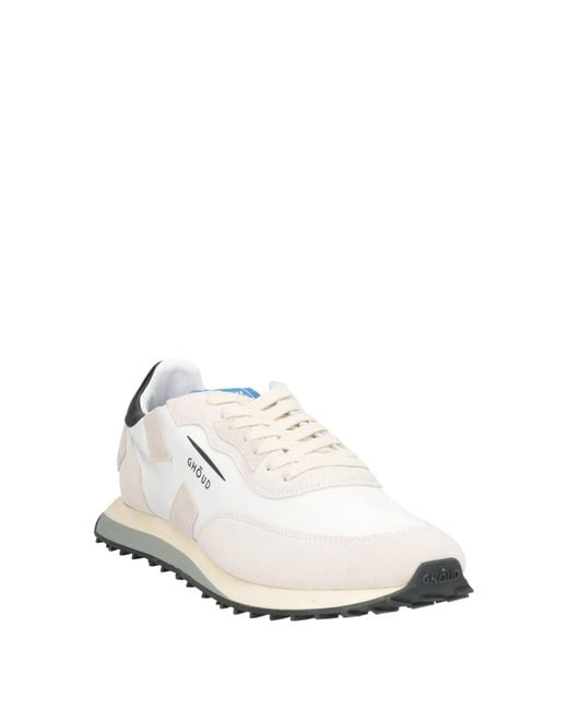 GHOUD VENICE White Sneakers Leather, Textile Fibers for men