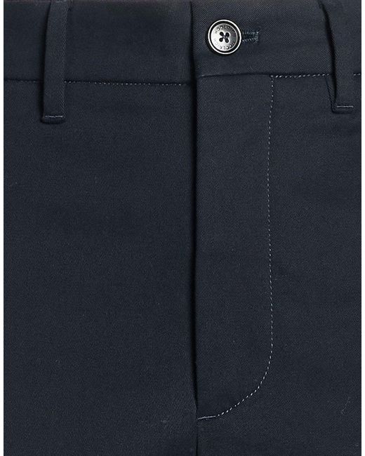 Woolrich Blue Midnight Pants Cotton, Elastane