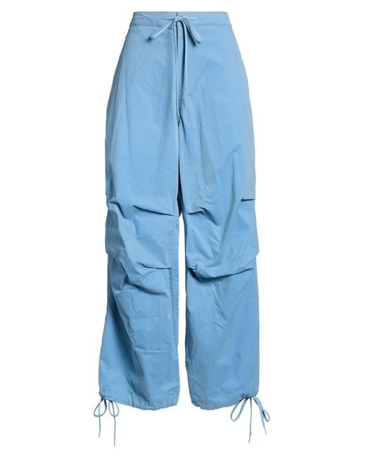 Marc Jacobs Blue Pants Cotton, Nylon