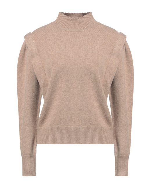 Isabel Marant Natural Rollkragenpullover