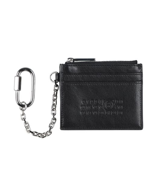 MM6 by Maison Margiela Black Cardholder