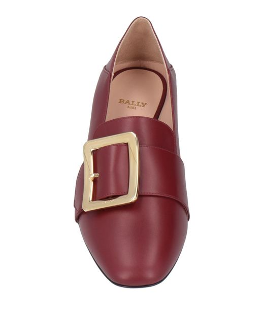 Bally Red Loafer