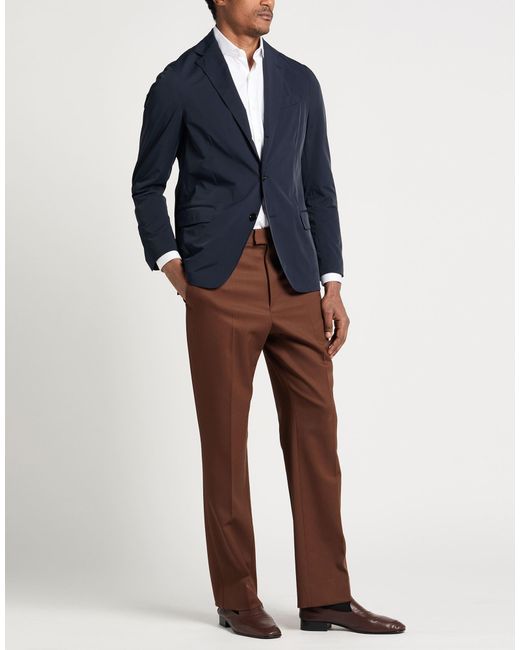 Lardini Blue Midnight Blazer Polyamide, Elastane for men