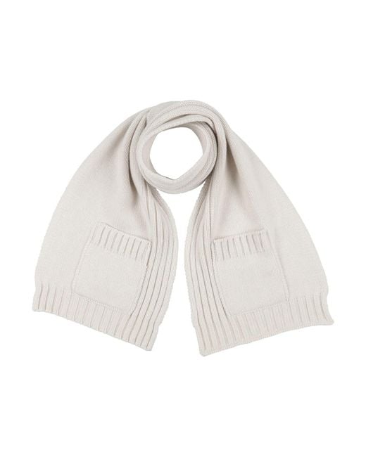 Moorer White Scarf