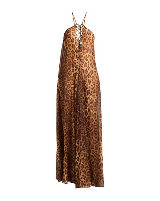 La Perla Brown Maxi-Kleid