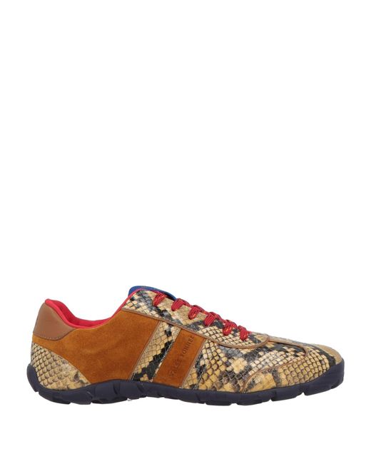 Wales Bonner Brown Sand Sneakers Lambskin