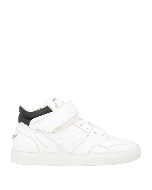 Zadig & Voltaire White Sneakers Leather