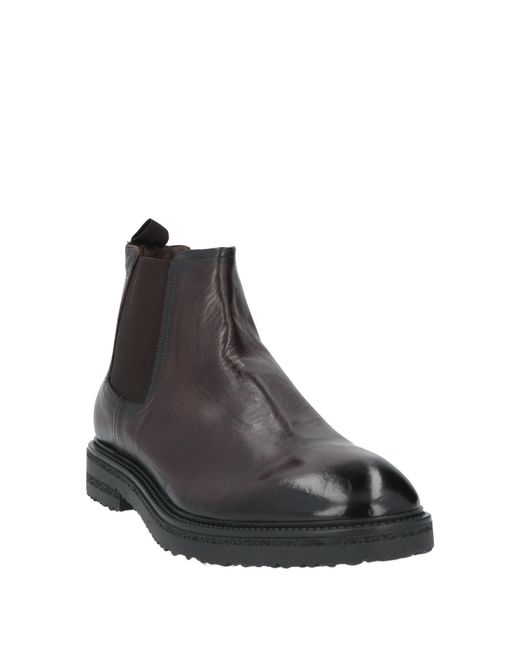 Sturlini Black Ankle Boots for men