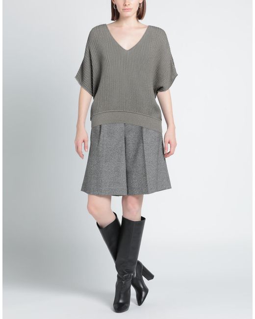Agnona Gray Jumper