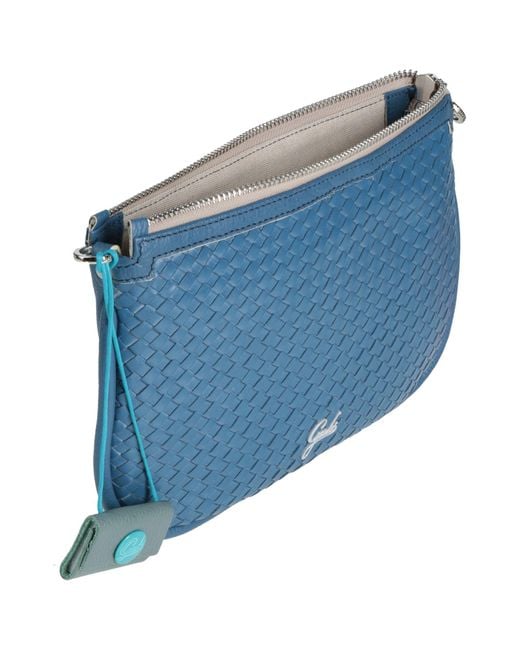 Gabs Blue Pastel Cross-Body Bag Calfskin