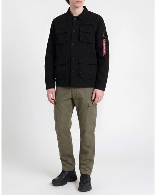 Alpha Industries Black Jackets for men