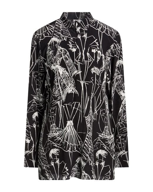 Akris Black Top Silk