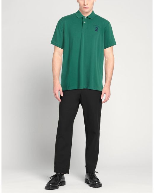 Polo Hackett de hombre de color Green