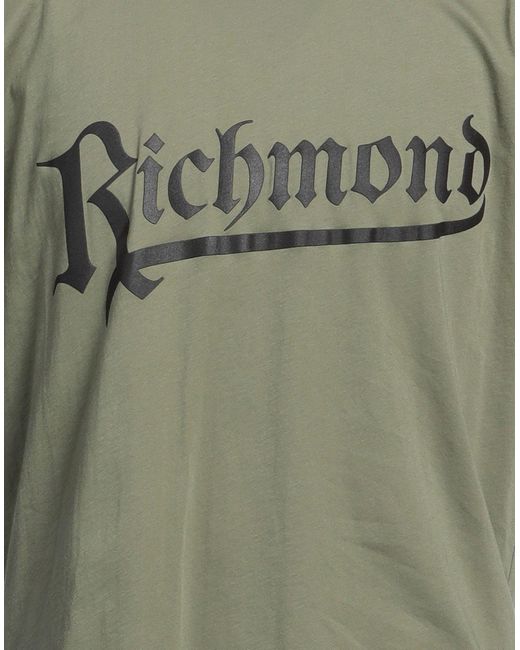 John Richmond Green T-shirt for men
