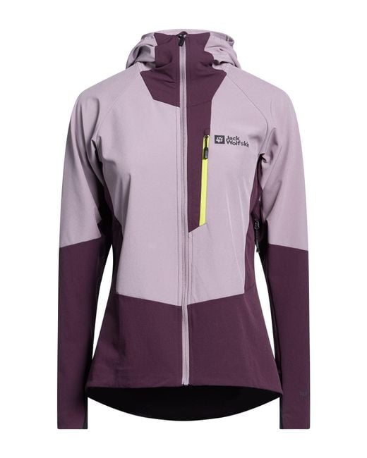 Jack Wolfskin Purple Sweatshirt