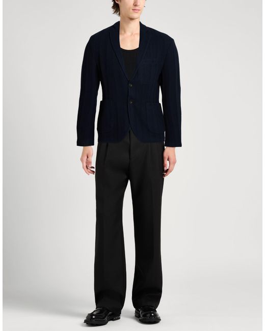 Alpha Studio Blue Blazer for men
