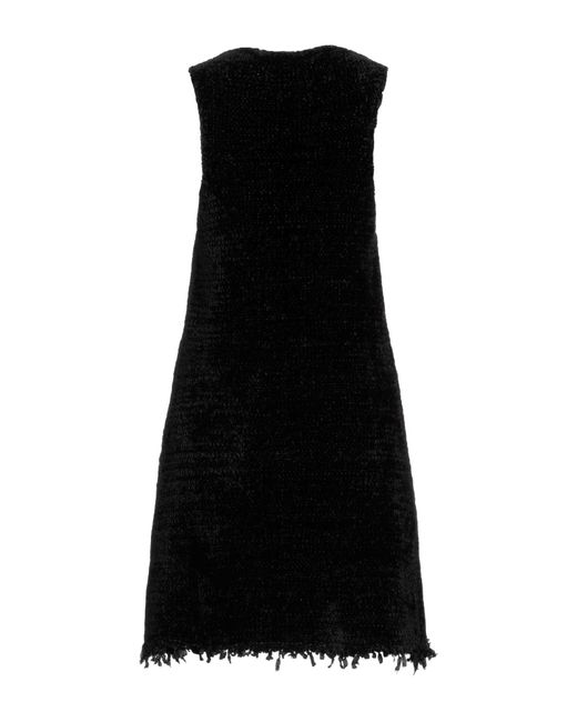 Jil Sander Black Mini Dress