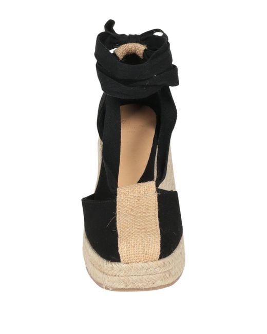 Castaner Black Espadrilles