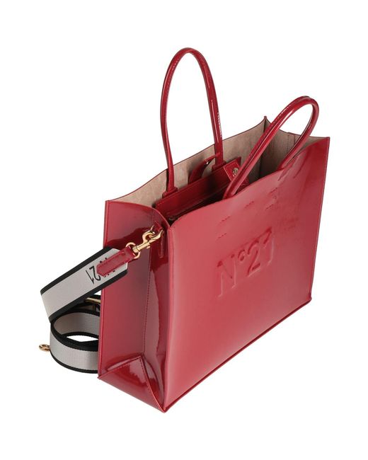 N°21 Red Handbag Synthetic Fibers