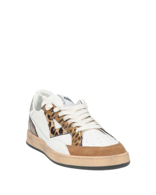 4b12 Natural Sneakers Leather