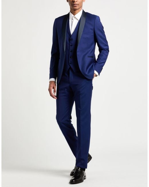 Tagliatore Blue Suits for men