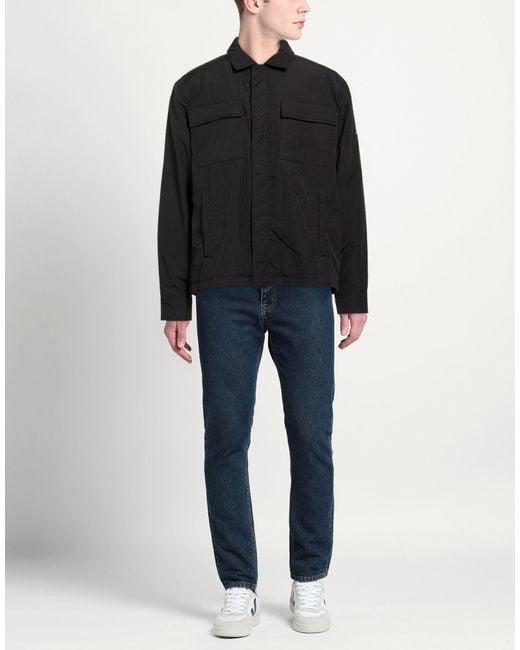 EA7 Black Jacket for men